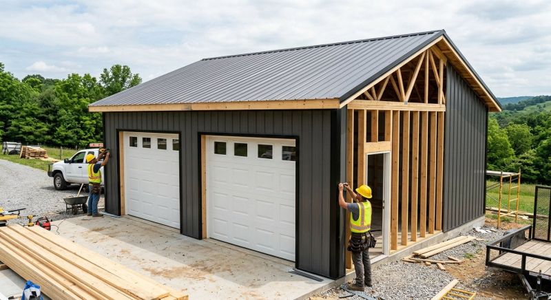 Attached Garage Construction in Charleston, SC
